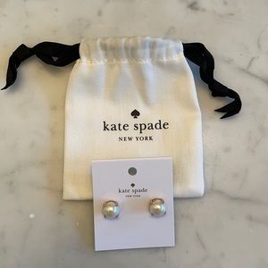 Kate Spade pearl cream earrings